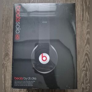 Beats Solo Beats By Dr. Dre Wired Headphones New Sealed In Box Black Gray Red